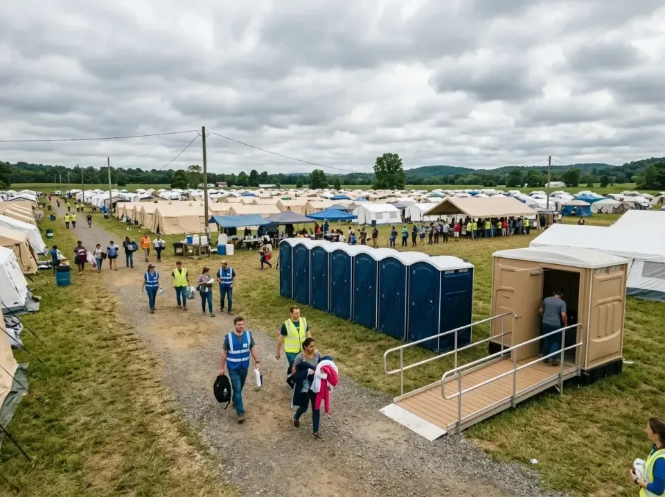 disaster-relief-camp-restrooms-010 — frequently asked questions, Dumpster & Portable Bathrooms Rental in Benson, NC